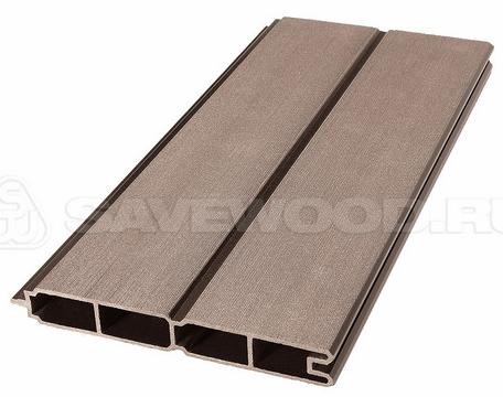Заборный профиль из ДПК Savewood SW Agger матовый терракот купить в Богородске