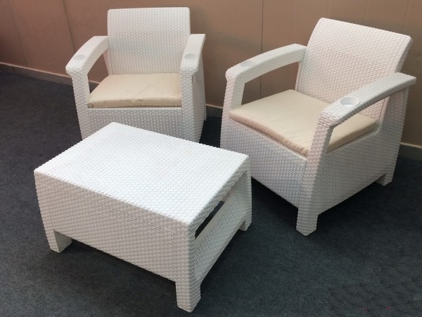 Комплект Yalta Balcony Set белый купить в Богородске