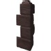 Угол наружный FineBer – “Камень природный” Коричневый купить в Богородске