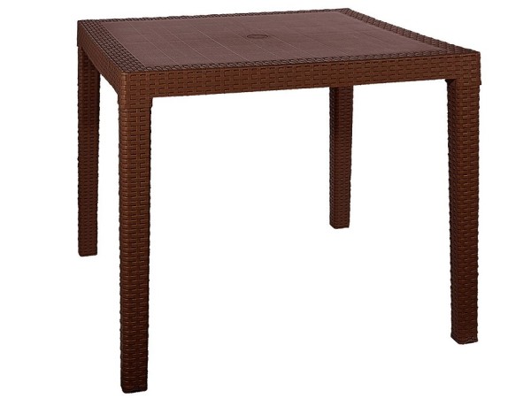 Стол квадратный FIJI Quatro Table Коричневый купить в Богородске