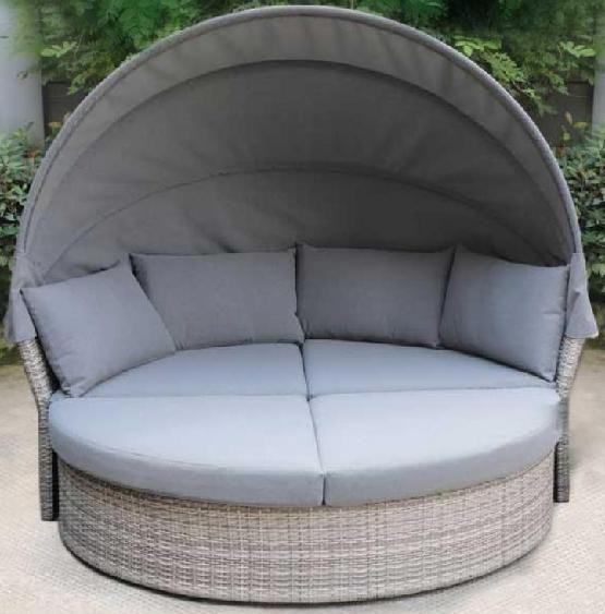 Диван-Трансформер AFINA плетеный из иск. ротанга AFM-325G Grey купить в Богородске
