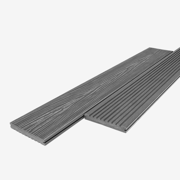 Террасная доска из ДПК RusDecking Unodeck Solid - Серый купить в Богородске