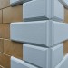 Угол Наружный к Фасадным Термопанелям Доломит Дагестанский Камень 400 мм Белый купить в Богородске
