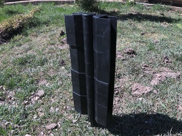 Угловой элемент поворотный, пластиковый от 60° до 300° для доски 300х30 мм из ДПК чёрный Holzhof купить в Богородске