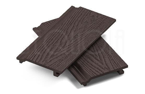 Доска фасадная ДПК 3D SEQUOIA Evolution WOOD BROWN купить в Богородске