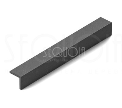 Уголок завершающий террасный SEQUOIA BLACK