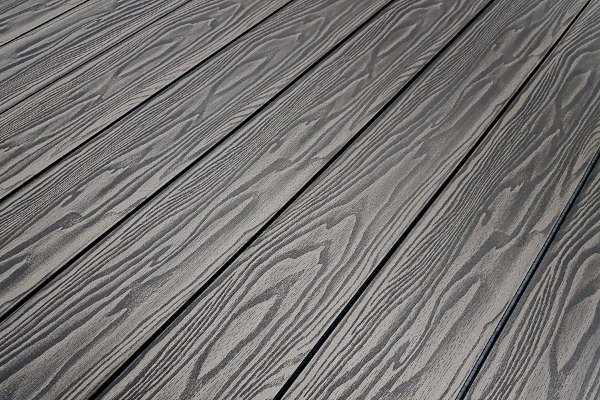 Террасная доска из ДПК Terrapol Смарт 3D Полнотелая с пазом Черное дерево купить в Богородске