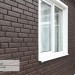 Фасадная панель Ю-Пласт Стоун Хаус Кирпич Коричневый купить в Богородске
