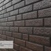 Фасадная панель Ю-Пласт Стоун Хаус Кирпич Коричневый купить в Богородске