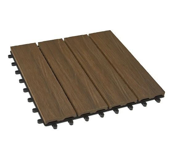 Садовый паркет дпк CM Garden Modern, 300х300 мм, PATINA BROWN (Патина коричневый) купить в Богородске