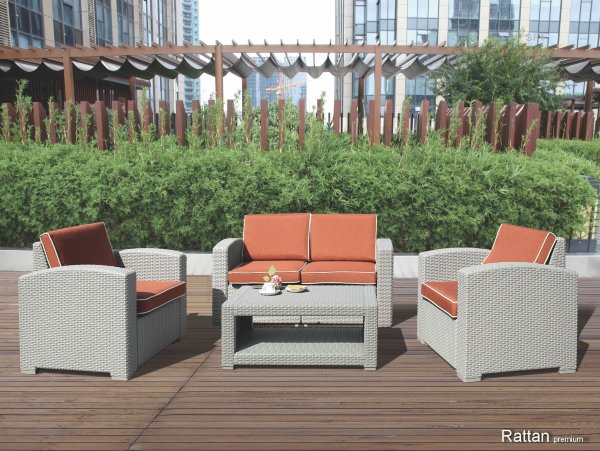 Уличные диваны и кресла коллекции Rattan Premium 4 купить в Богородске