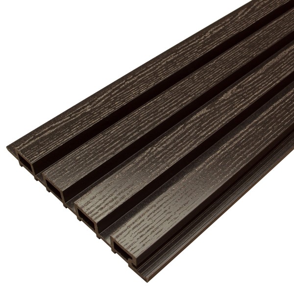 Фасадная доска из ДПК Faynag Wood Рейка Венге купить в Богородске