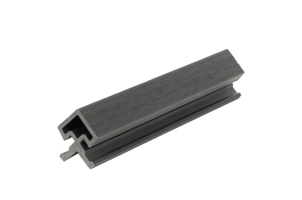 Угол внешний для фасадной панели co-extrusion, grey dark купить в Богородске