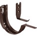 Водосток Aquasistem, Система 125x90 - Крюк крепления желоба короткий регулируемый RAL 8017 Коричневый matt купить в Богородске