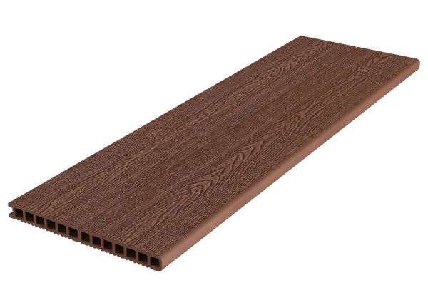 Ступень ДПК Deckron Woodlike 317x28x4000 мм, коричневый купить в Богородске