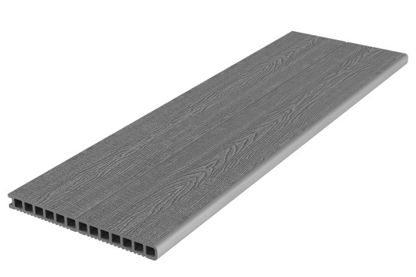 Ступень ДПК Deckron Woodlike 317x28x4000 мм, серый купить в Богородске