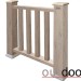 Ограждение из ДПК Outdoor Классик 3D STORM серый микс купить в Богородске