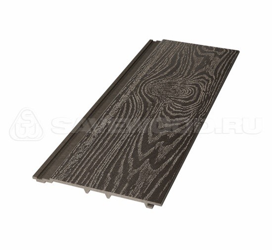 Сайдинг из дпк savewood sw-cedrus тангенциальный распил темно-коричневый купить в Богородске