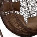 Кресло Подвесное из искусственного ротанга AFM-168A-L Brown купить в Богородске