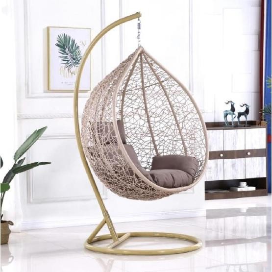 Кресло Подвесное из искусственного ротанга AFM-169A-XLB Beige купить в Богородске