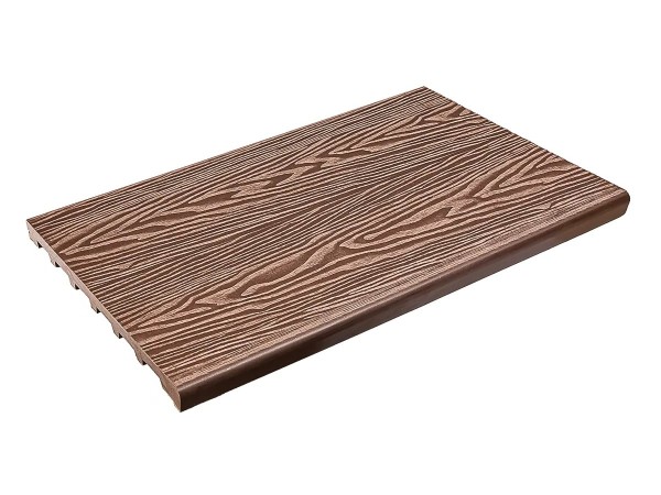 Ступень полнотелая из ДПК Deckart Step 3D Махагон купить в Богородске