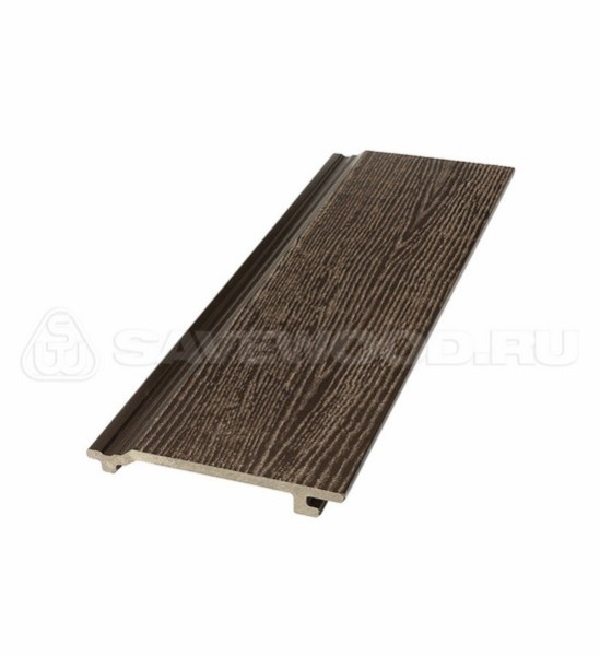 Сайдинг из дпк savewood sw-sorbus радиальный распил темно-коричневый купить в Богородске