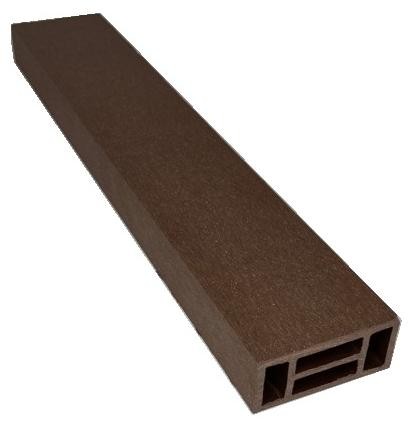 Лавочный брус Ecodecking Топ 40х90 шоколад купить в Богородске