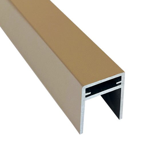 П-профиль Алюминиевый EasyDecking 35x25 Дуб купить в Богородске