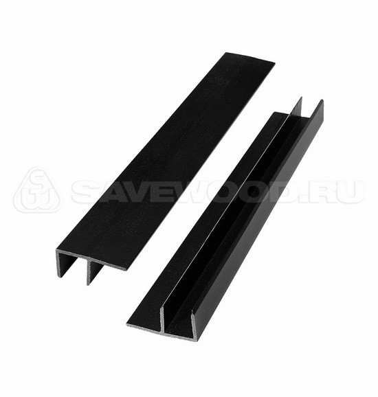F-профиль ДПК Savewood – Чёрный купить в Богородске