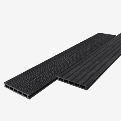 Террасная доска из ДПК RusDecking Unodeck Mogano - Графит