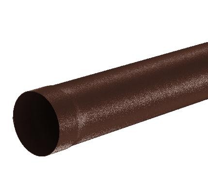 Водосток Aquasistem, Система 150/100 - Труба водосточная 1.00м RAL 8017 Коричневый matt купить в Богородске