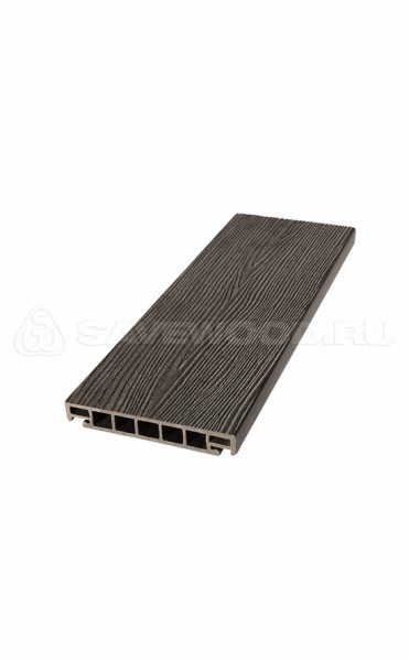 Террасная доска из ДПК SW Salix (S) (R) темно-коричневый купить в Богородске