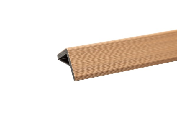 Уголок торцевой Ecodecking Скай коэкструзия 45х45х3000 Бук купить в Богородске