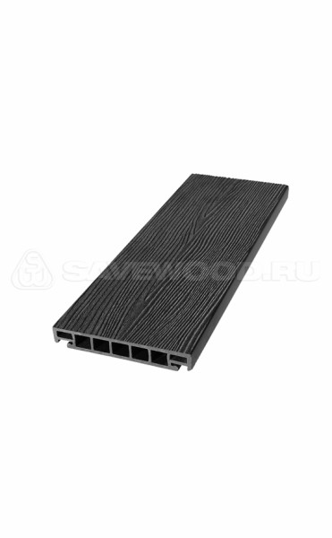 Террасная доска из ДПК SW Salix (S) (R) черный купить в Богородске